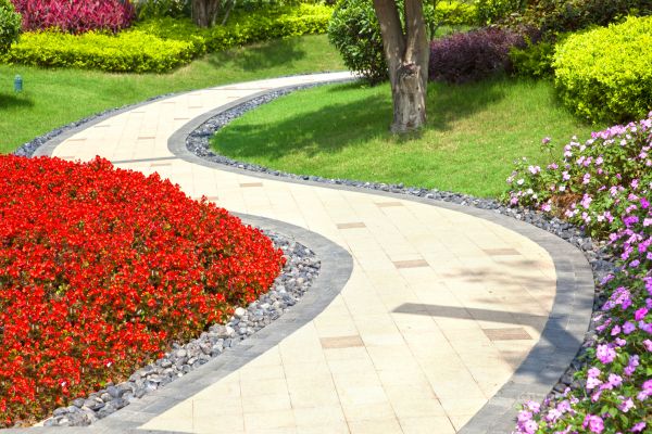 Garden Walkway Installation in New Port Richey
